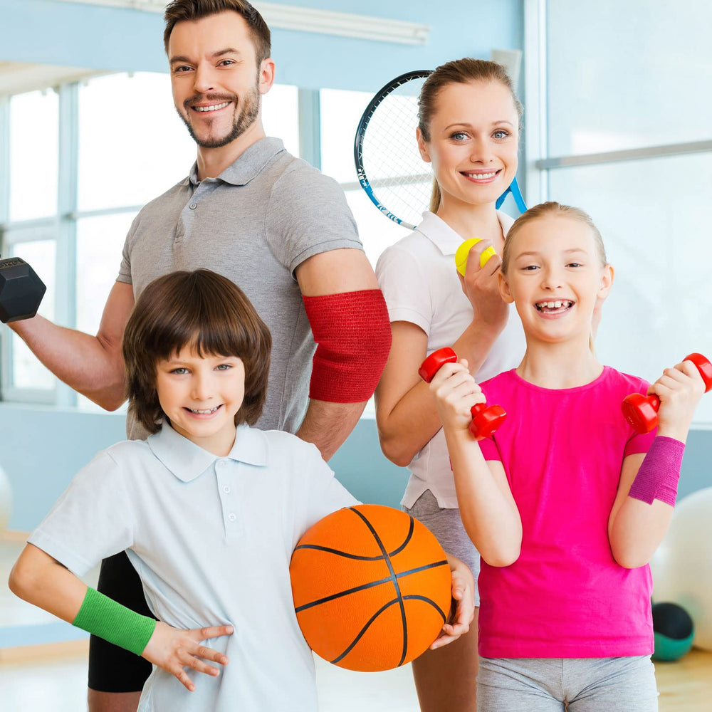 Athletic tape option for training, rehab, and daily securing needs.