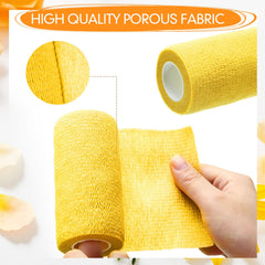 Assorted colors show 30 solid and 15 prints for easy matching.