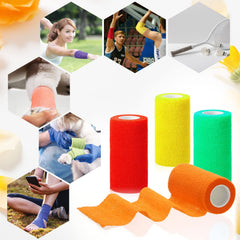 Wrist and joint support during sports with easy application.