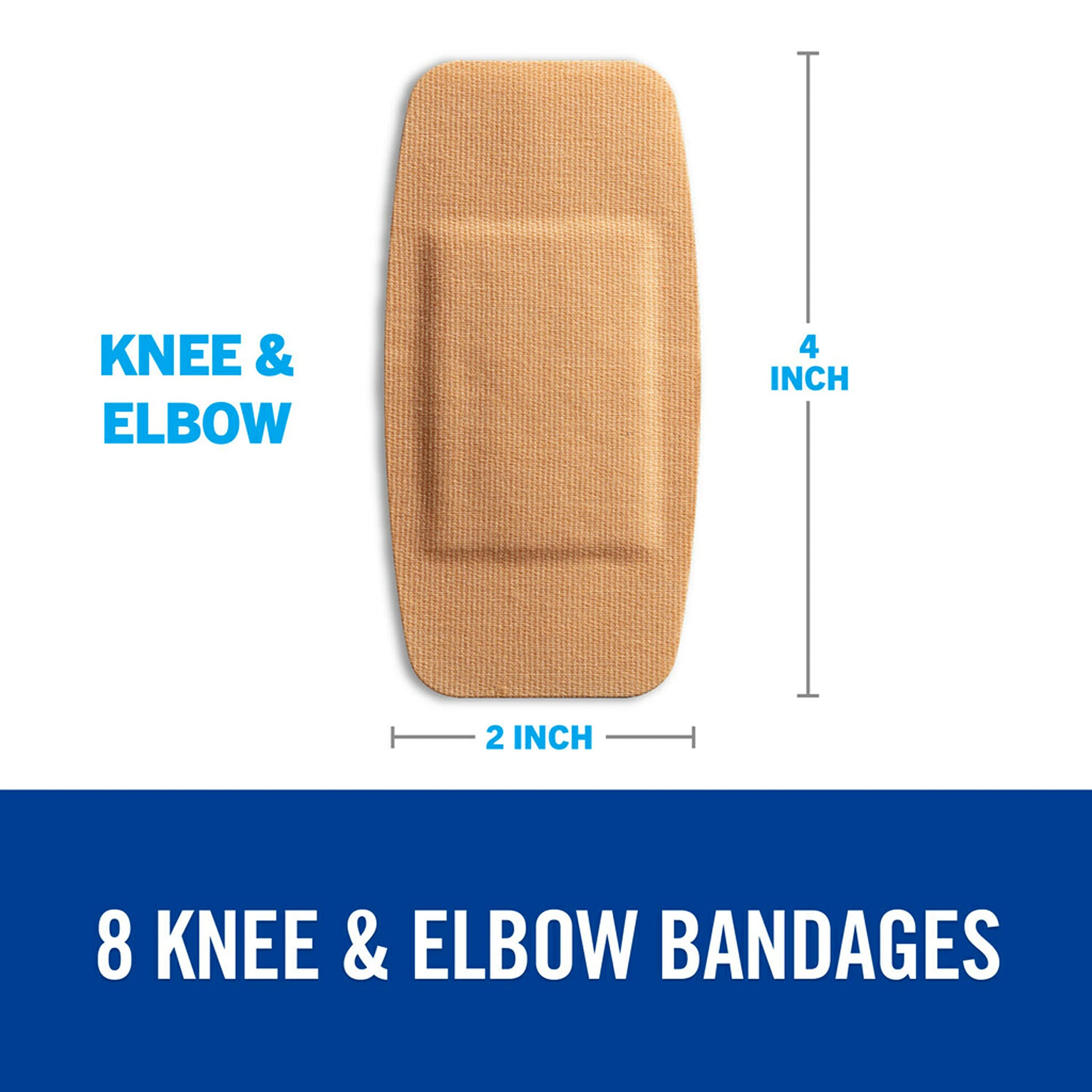 Nexcare Duo Bandages demonstrate 24-hour hold for long-lasting protection during activities.