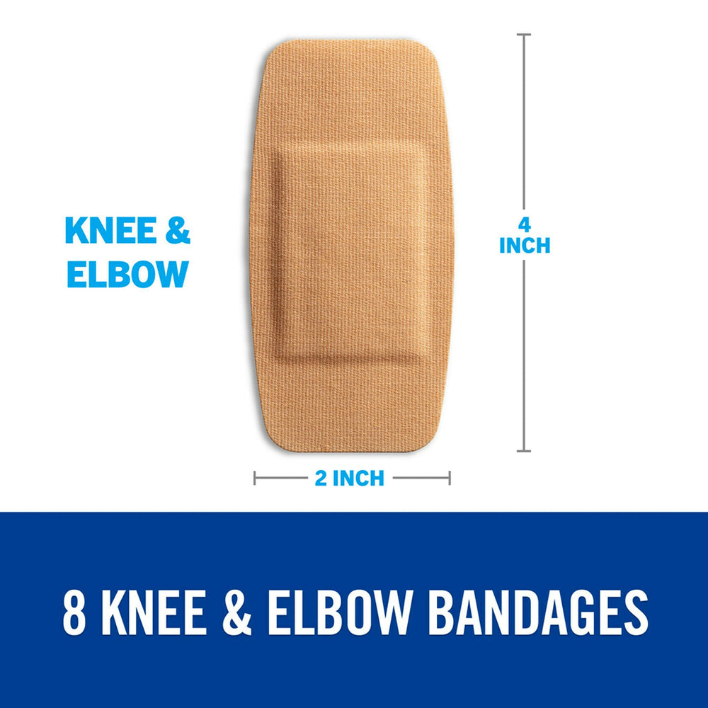 Nexcare Duo Bandages demonstrate 24-hour hold for long-lasting protection during activities.