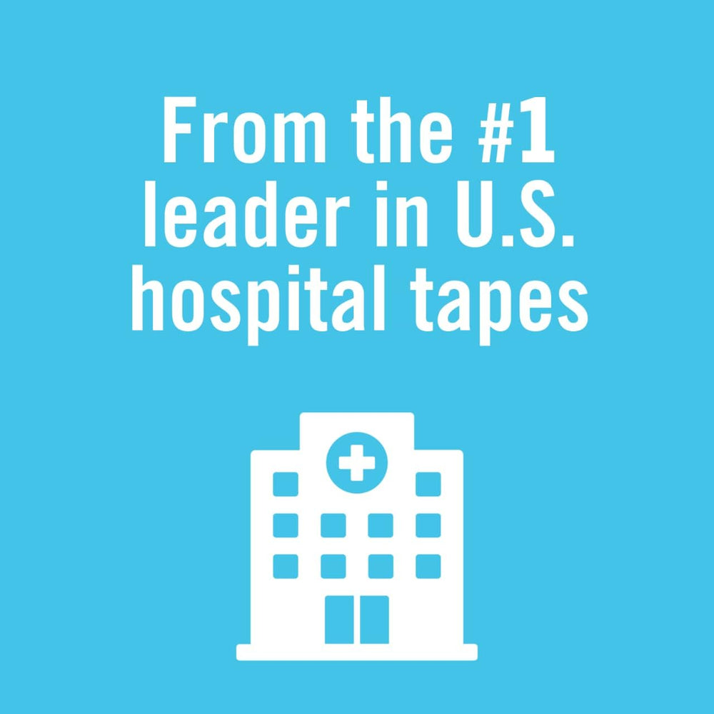 Nexcare tape ready for frequent dressing changes in a care setting