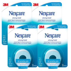 Nexcare Sensitive Skin Low Trauma Tape roll close-up with gentle adhesion for fragile skin