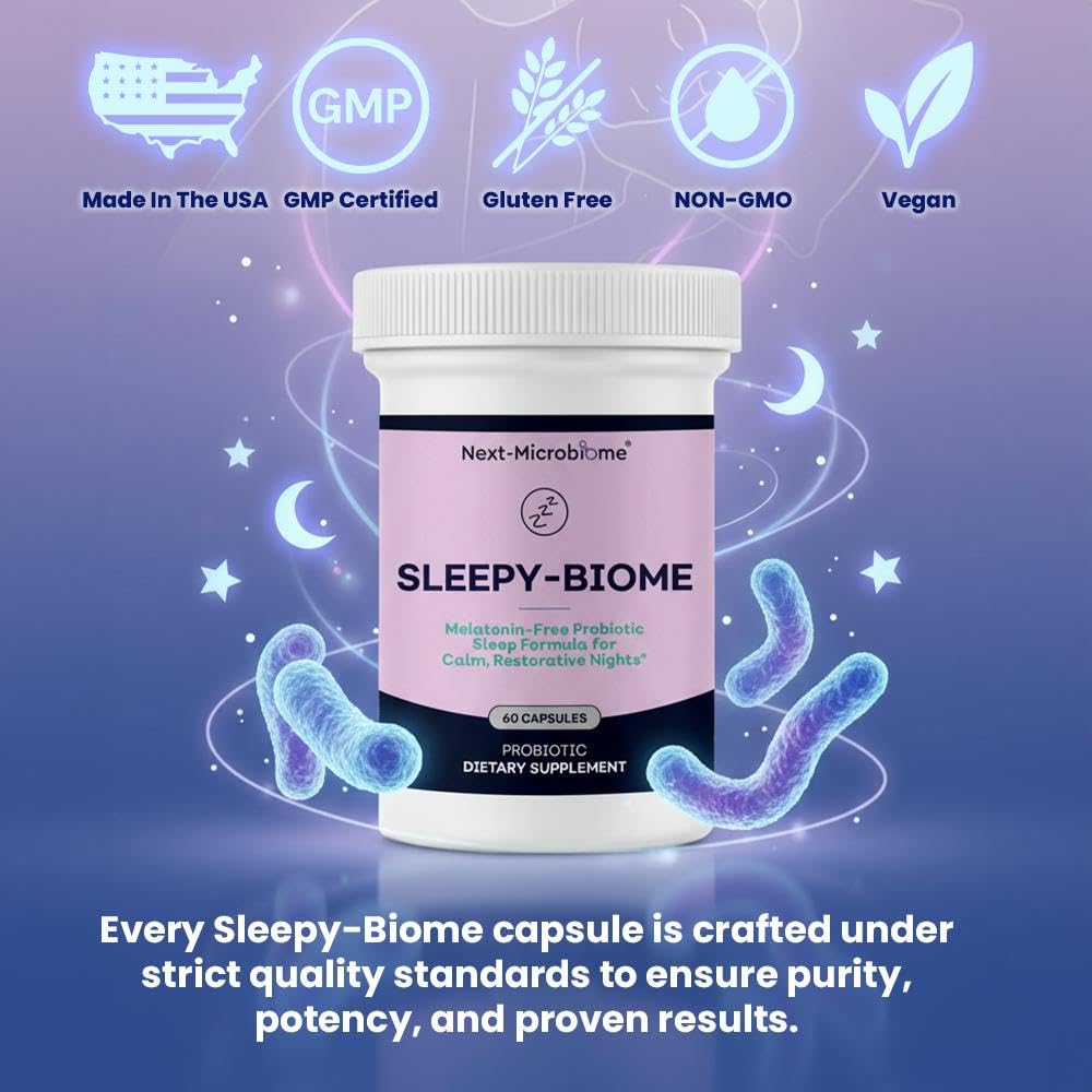 Sleepy-Biome night-time scene promoting a calm sleep routine