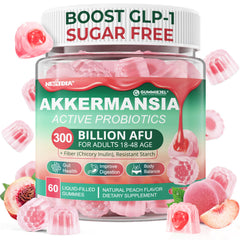 Nextdia Akkermansia Gummies packaging highlights brand and product ready for daily gut support