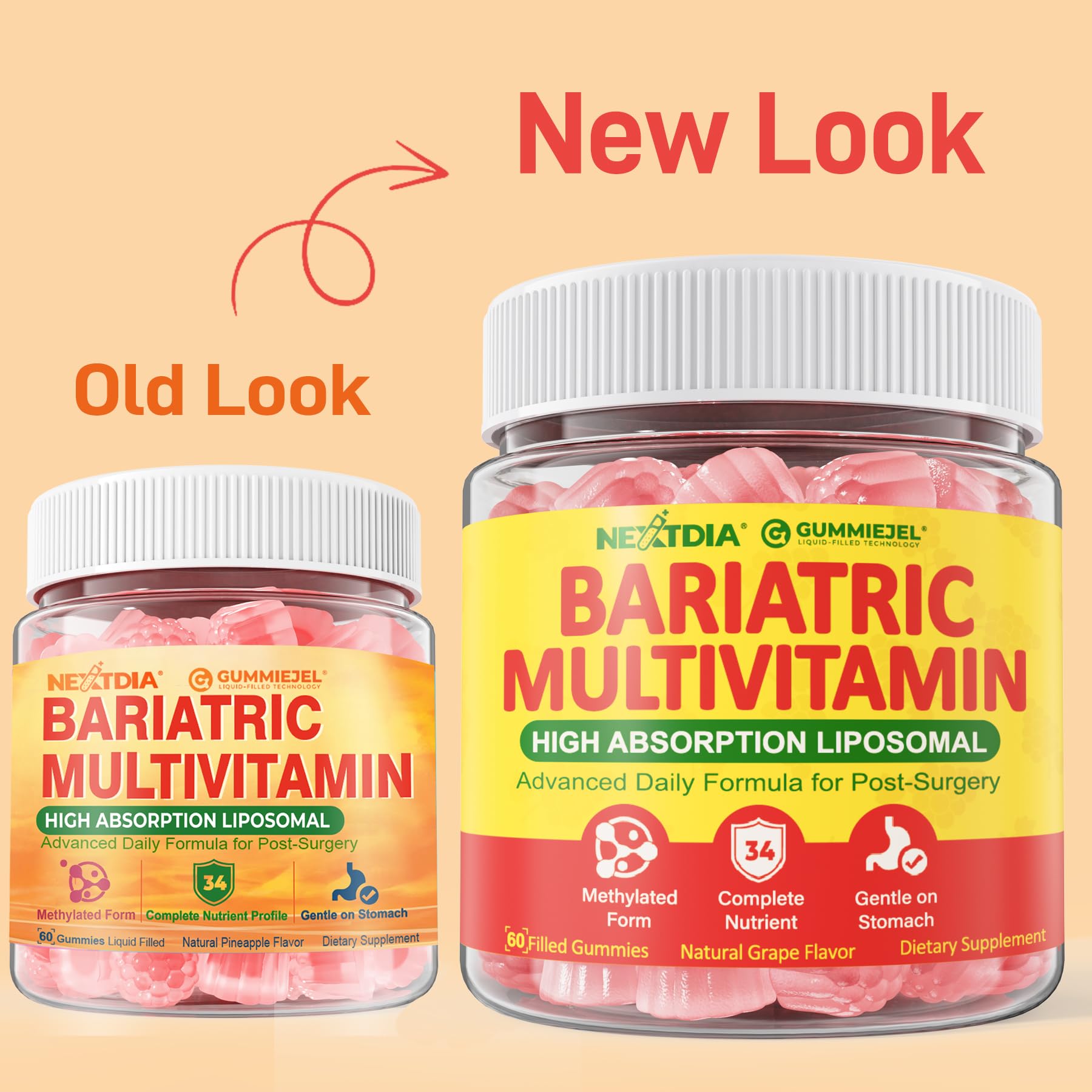 Nextdia berry-flavored gummies make daily nutrition enjoyable and easy to integrate.