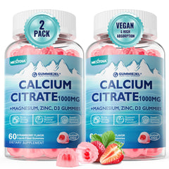 Nextdia calcium citrate 1000mg bottle close-up highlighting bone support