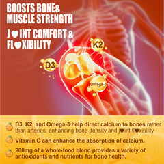 Nextdia D3K2 gummies label highlights B12, C, and zinc.