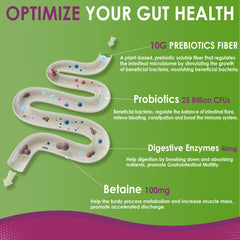 Nextdia Fiber Gummies betaine HCl for potential metabolism support