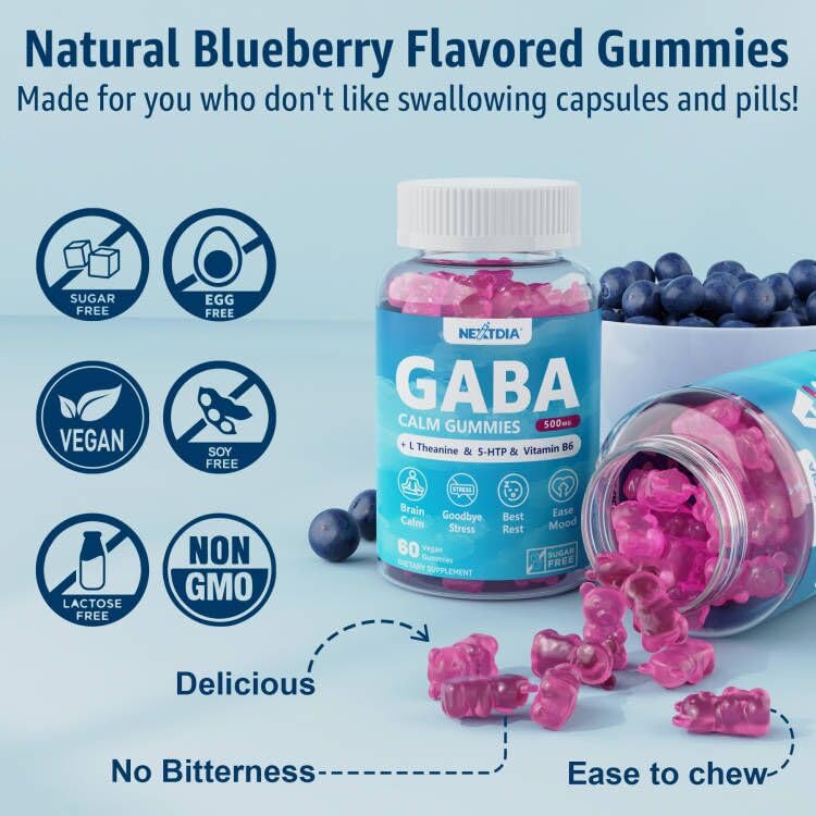 Nextdia GABA Gummies daily-use idea image for easy routine