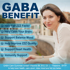 Nextdia GABA Gummies packaging front with brand and details