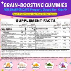 Nextdia Kids Brain Gummies strawberry shell close-up for easy chewing.