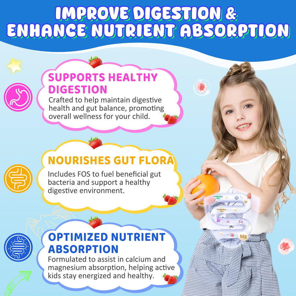 Nextdia Kids Calcium Gummies vegan-friendly label emphasizes plant-based nutrition.