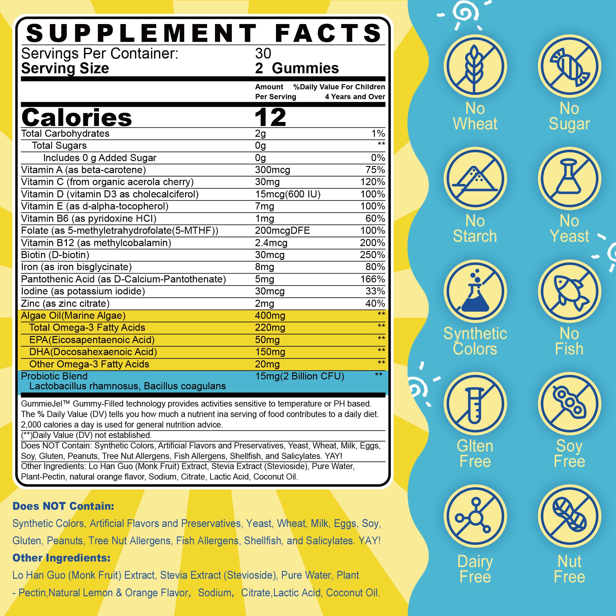Nextdia bottle front shows sugar-free formula for a kid-friendly daily choice