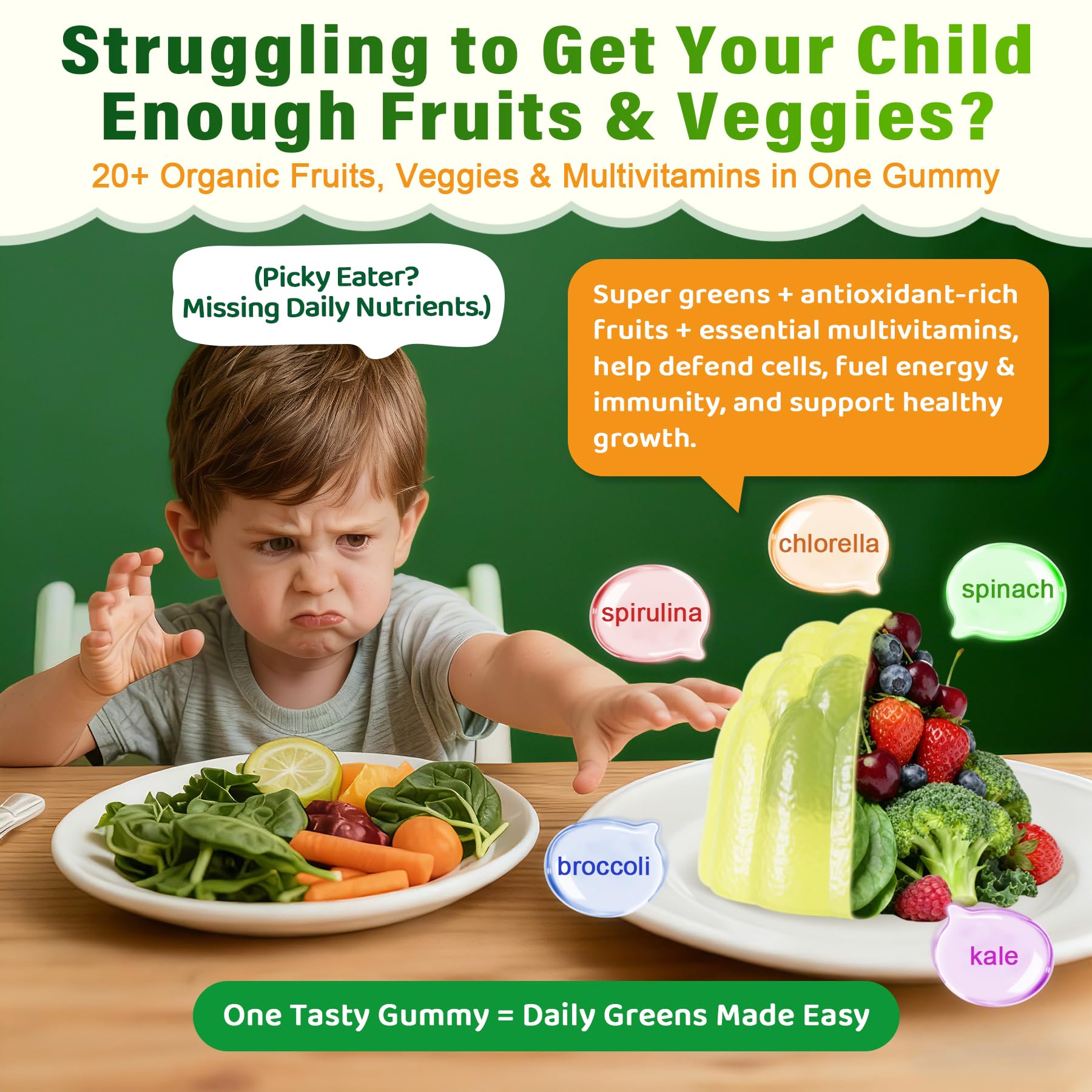 Nextdia gummies being enjoyed by a child for daily energy.
