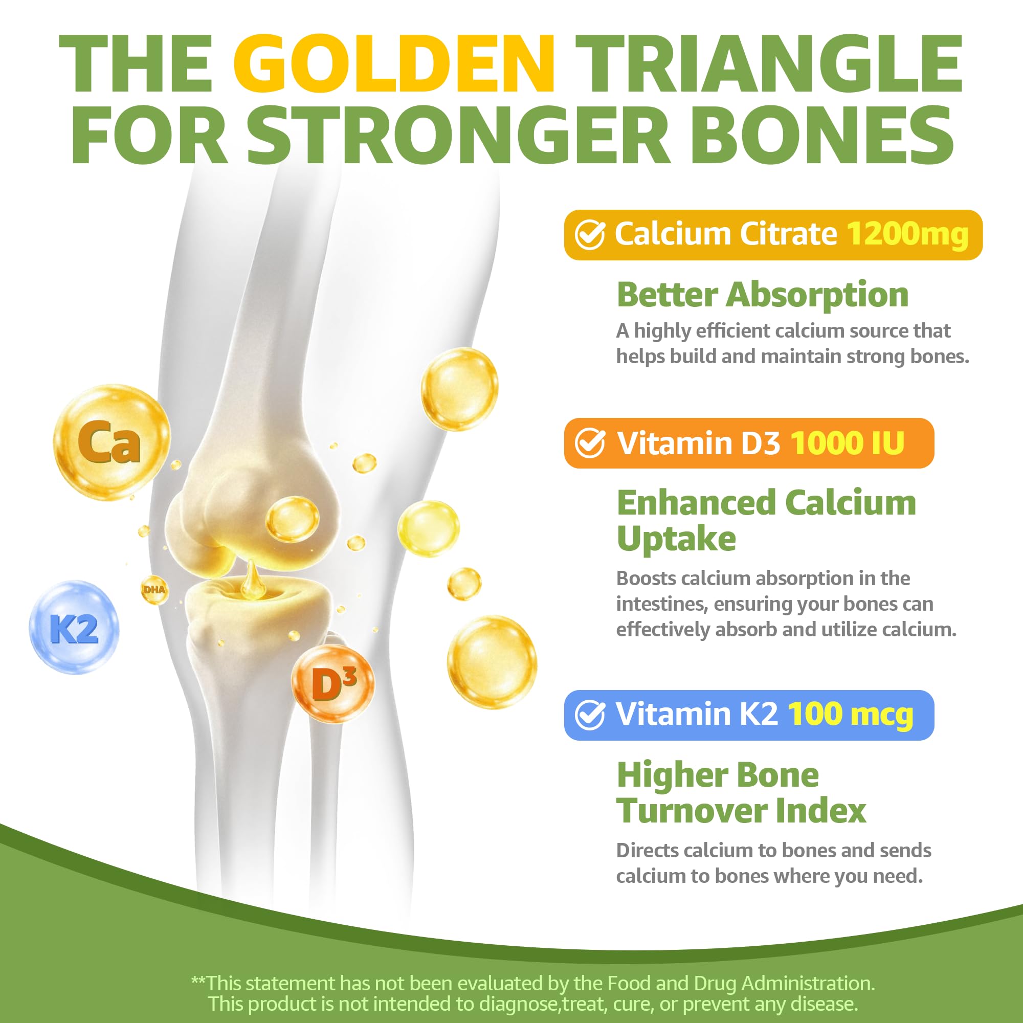Nextdia mango-flavored gummies offer a tasty, sugar-free daily bone strength boost.