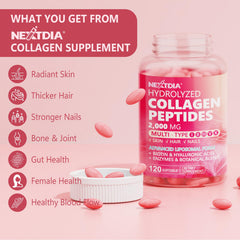 Nextdia non-GMO natural softgels packaging