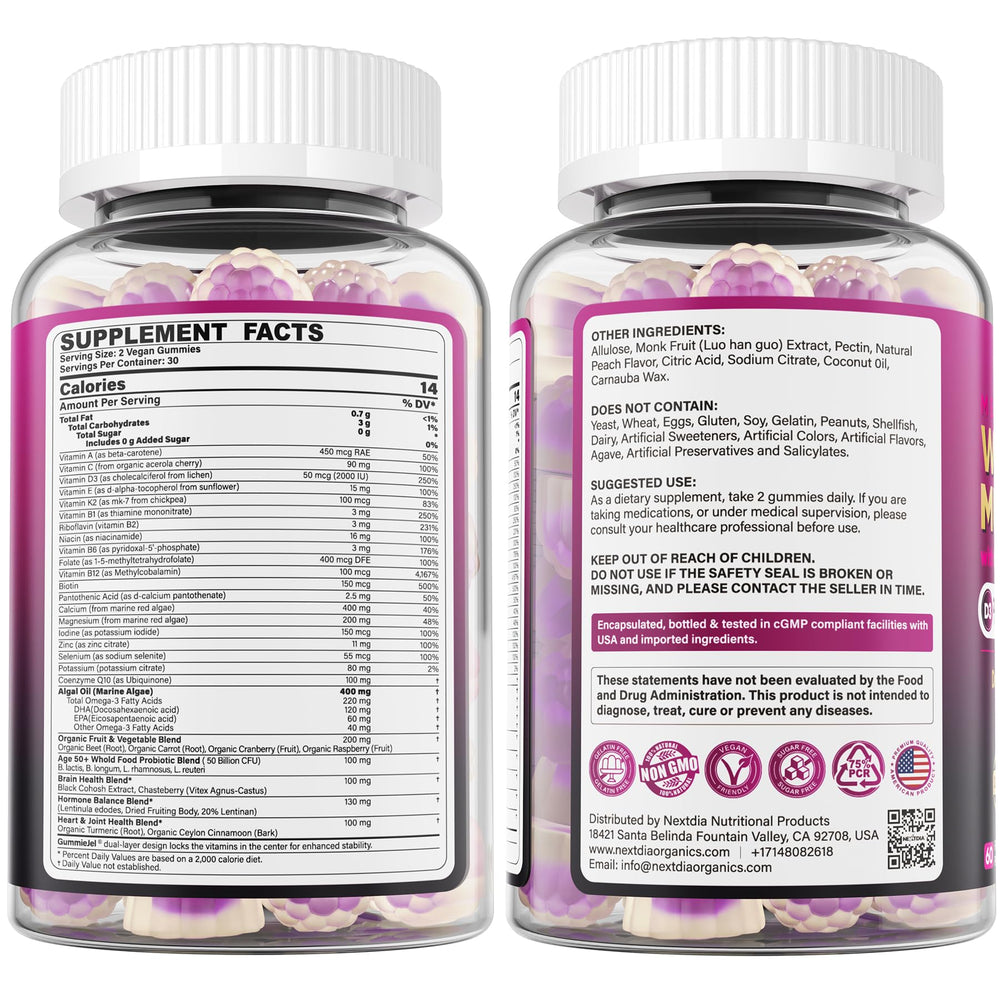 Nextdia sugar-free vegan allergen-free label appeals to allergy-conscious buyers