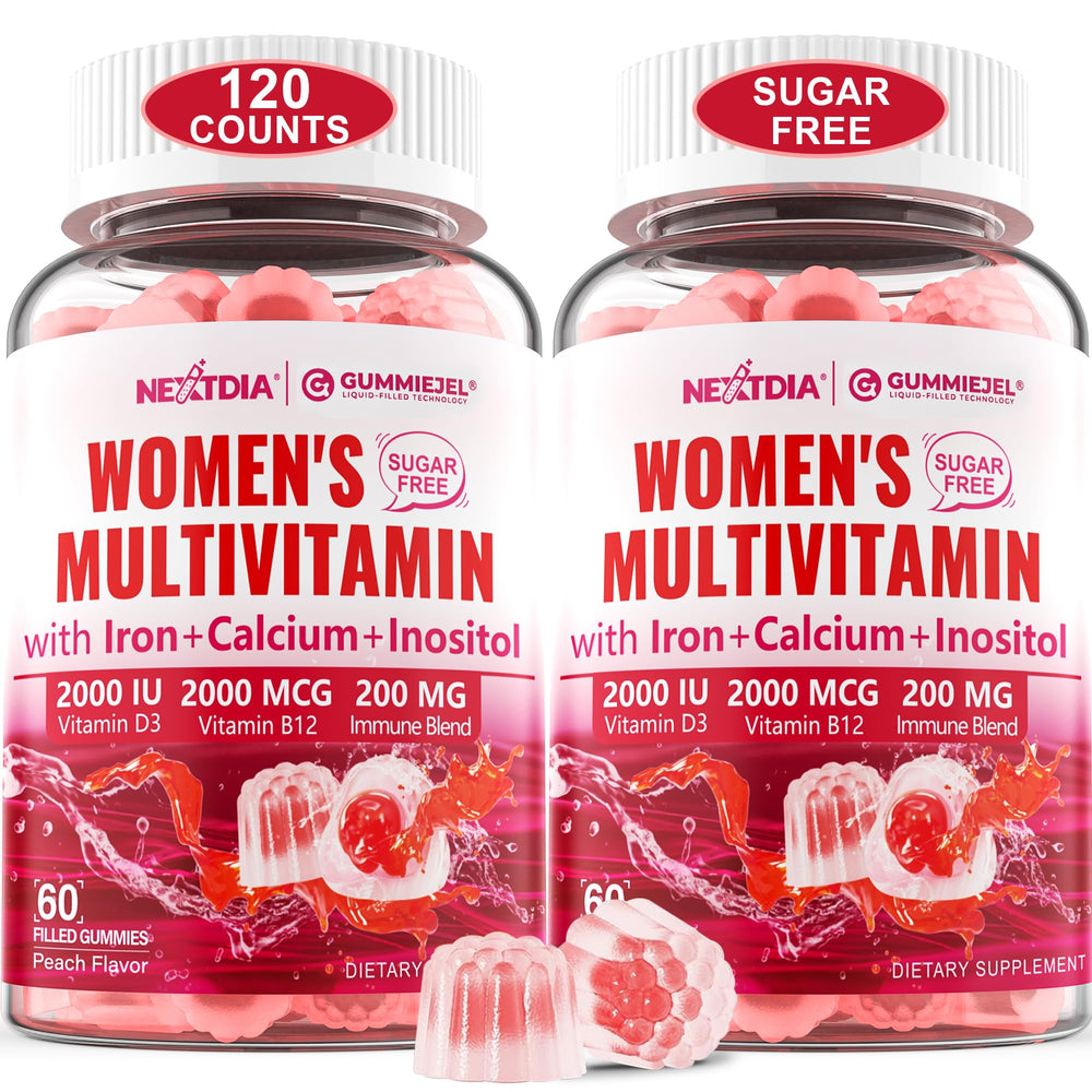 Nextdia SugarFree multivitamin women bottle for daily energy support