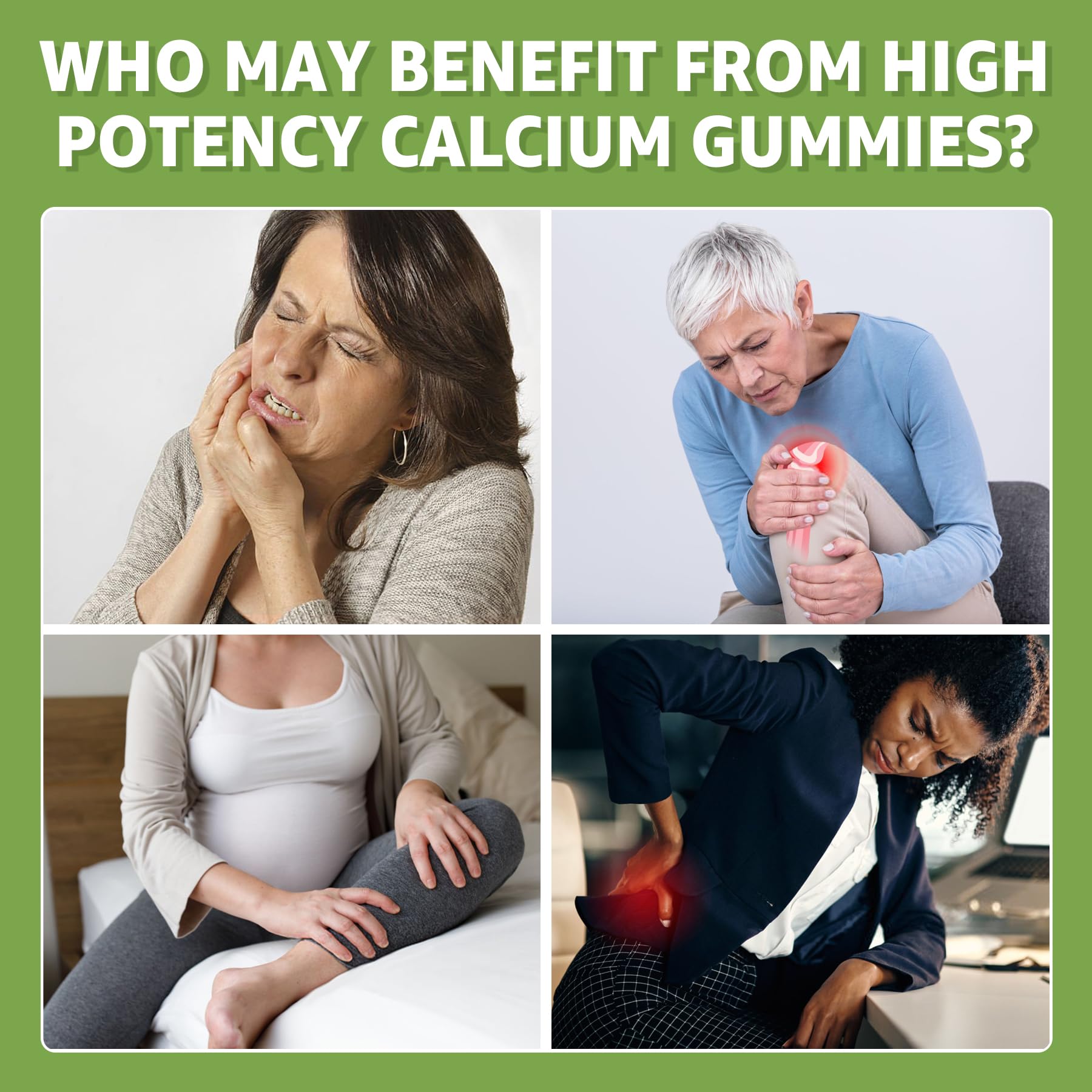 Nextdia travel-ready bottle of calcium gummies for home, work, or on-the-go.
