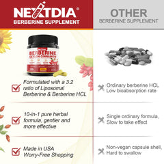 Nextdia vegan and non-GMO symbols on packaging