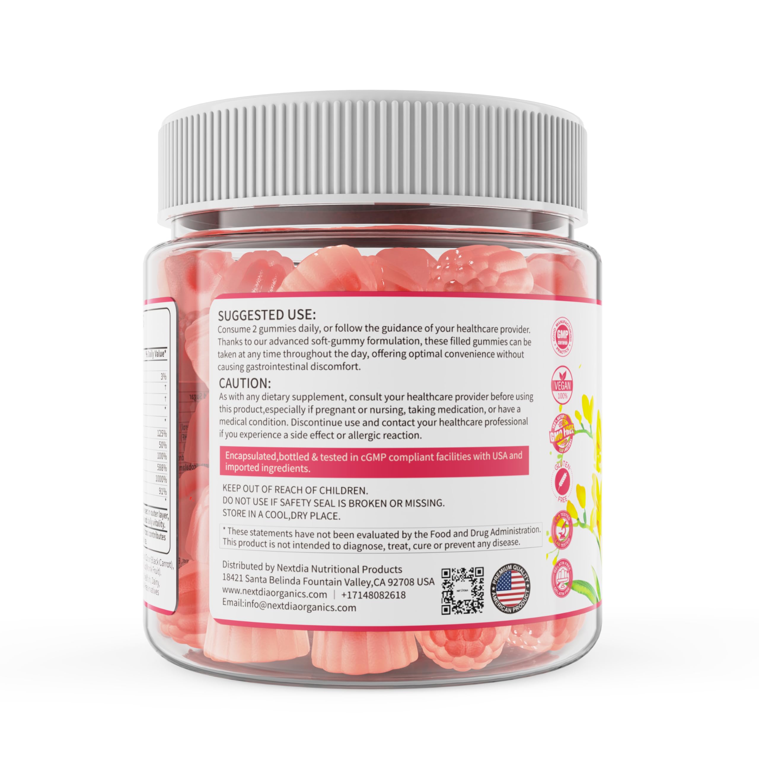 Nextdia Women's health support imagery suggests holistic wellbeing.