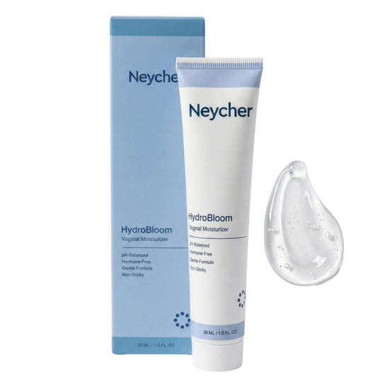 Neycher 20mg hyaluronic acid feminine gel bottle shows long-lasting moisture and pH support