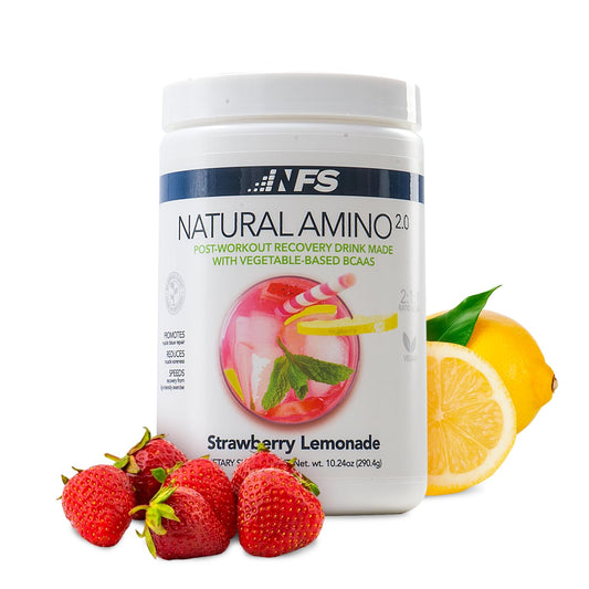 NF Sports Natural Amino bottle with pour supports post workout recovery