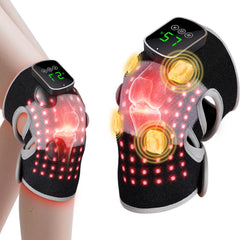 NGCES knee massager with four vibration zones for targeted relief.