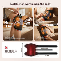 NGCES portable knee massager designed for home or office use.