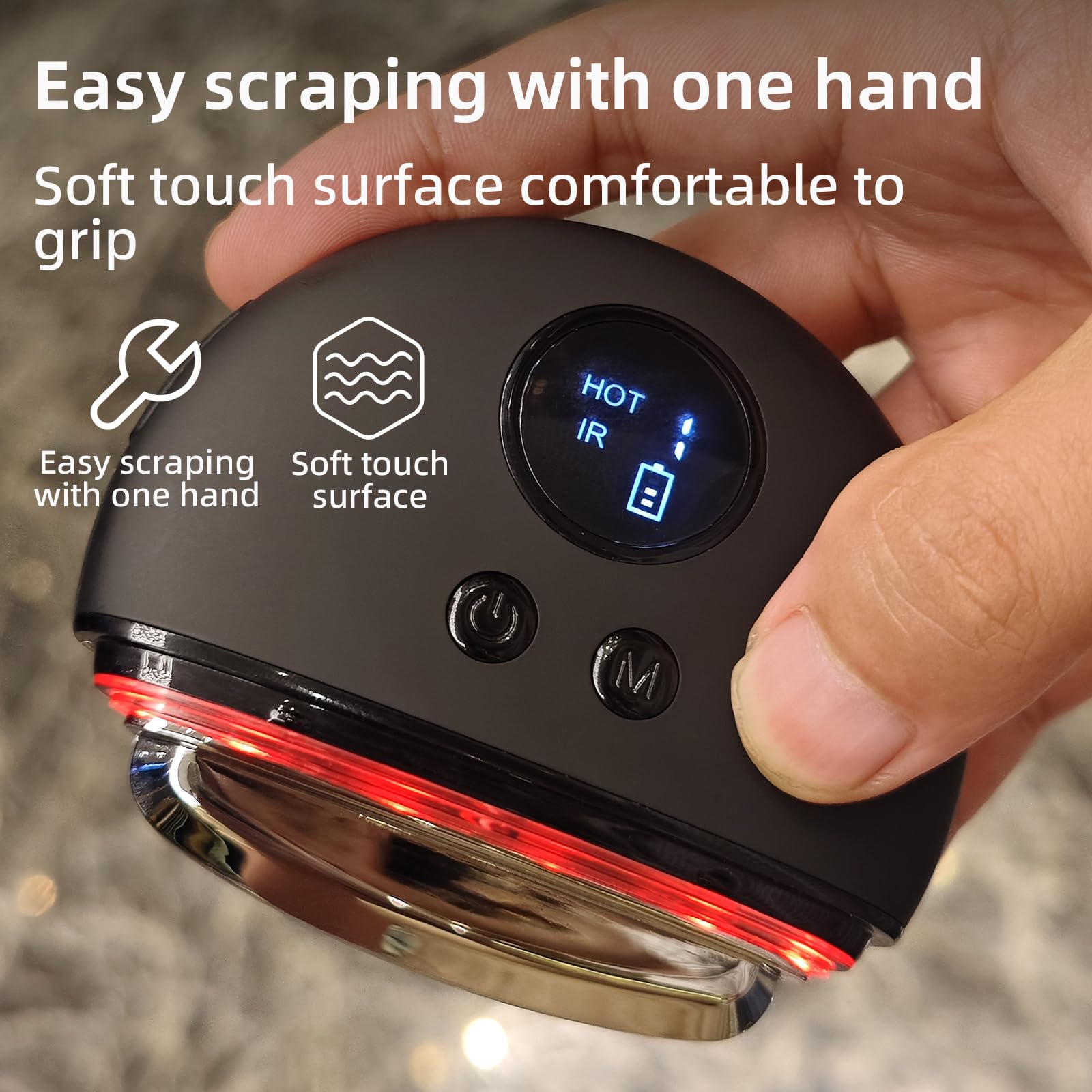 NHO Electric Fascia Knife USB-C charging for easy power on the go.