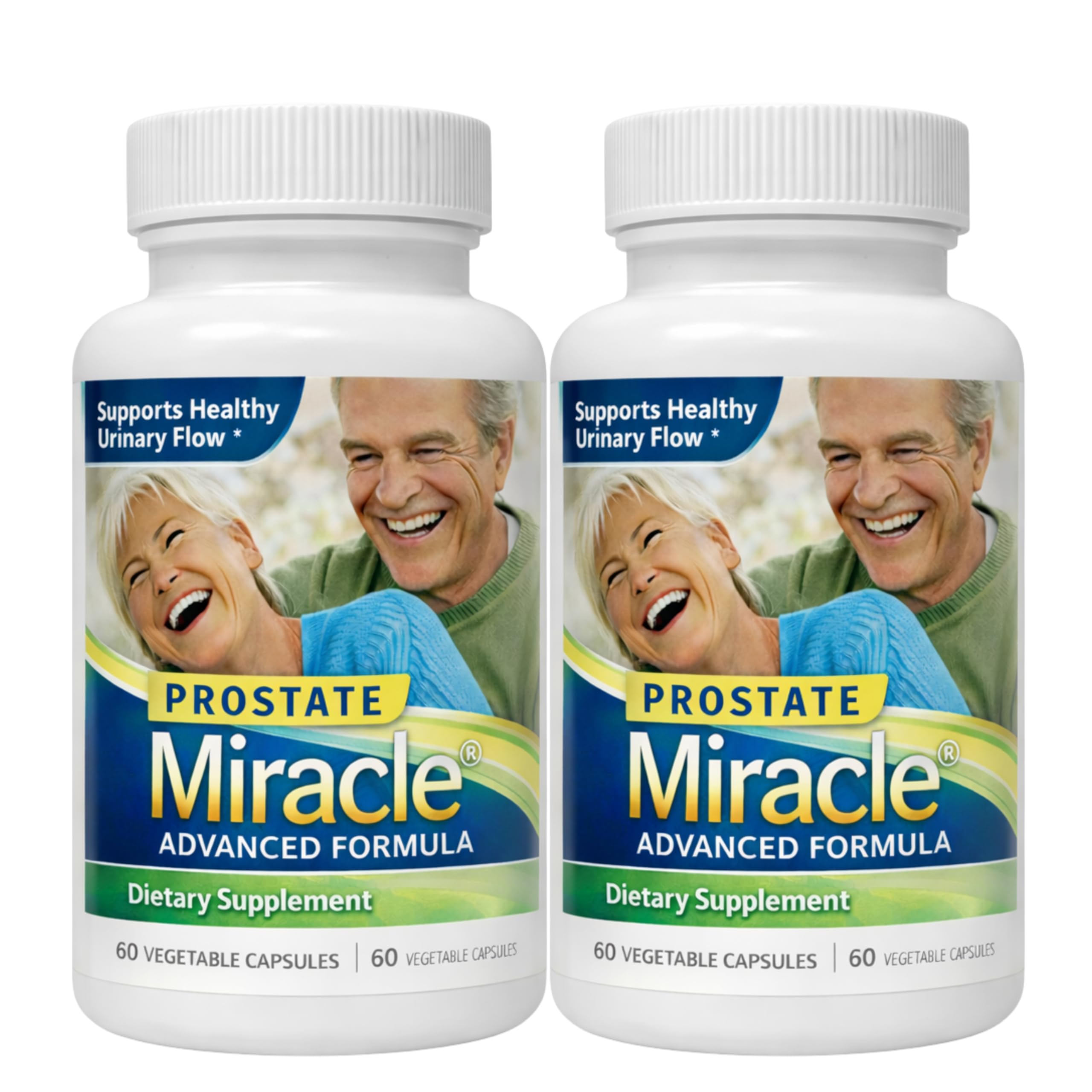 NHS Global Prostate Miracle Advanced bottle front for urinary support and everyday comfort.