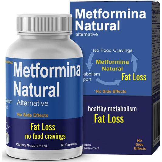 Ni una dieta más METFORMINA Natural bottle supports daily use and easy dosing.