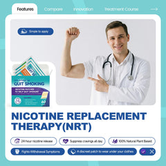 NicDuic quit-smoking patch 14mg; steady release for reduced withdrawal.