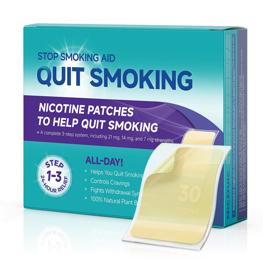 NicDuic quit-smoking patch 21mg; steady release to support cravings management.