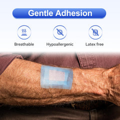 Niceful silicone medical tape provides strong adhesion to secure gauze and dressings reliably.