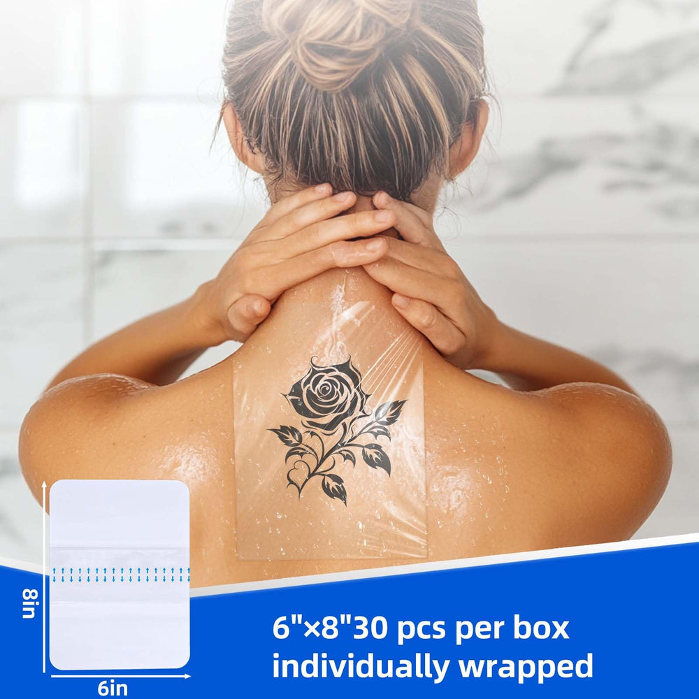 Niceful transparent film dressing closeup highlights the gentle skin-friendly adhesive.