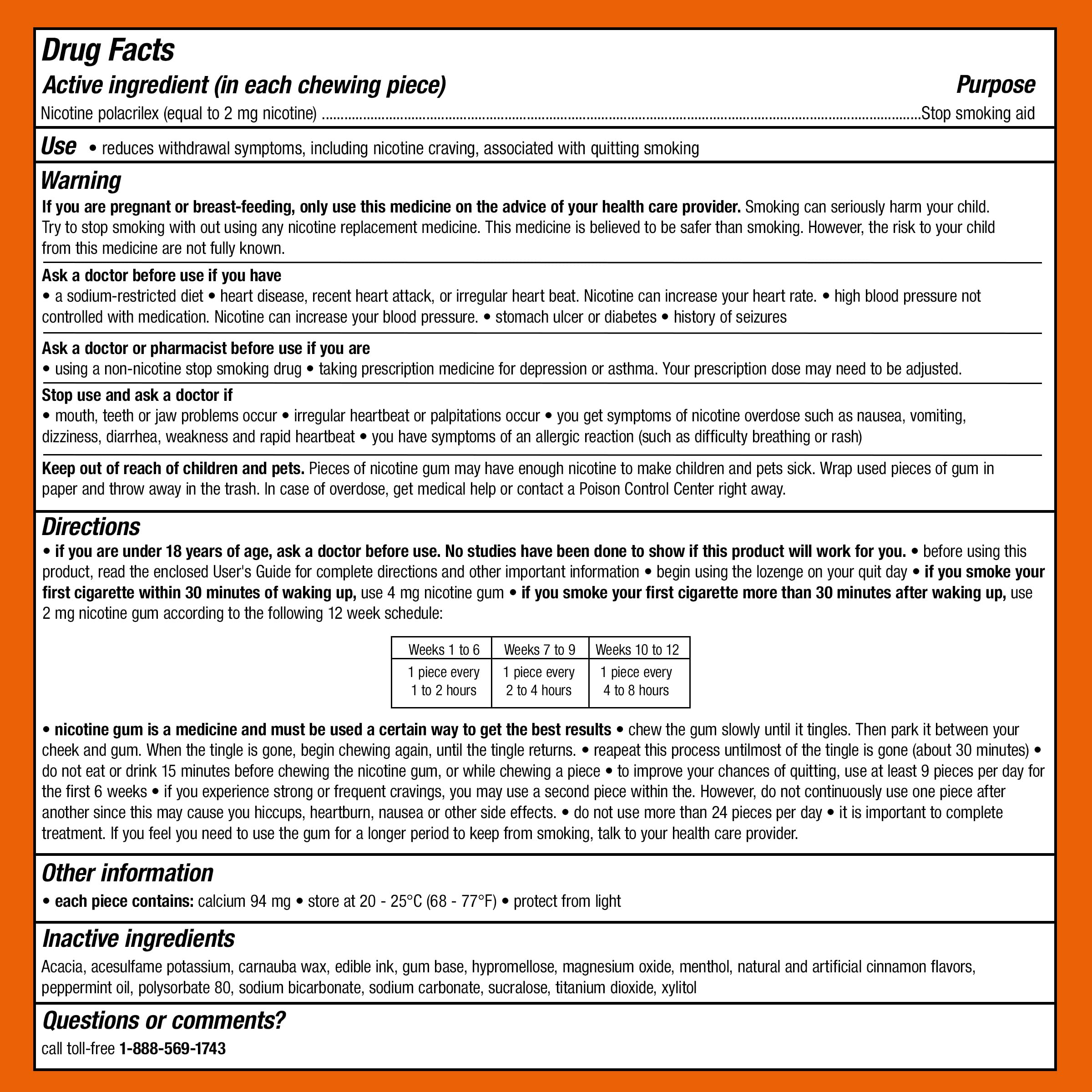 Nicorette Cinnamon Surge morning-use image supports first cigarette timing.