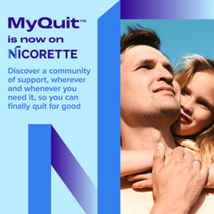 Nicorette Mini Lozenges quit program calendar emphasizes a 12-week plan.