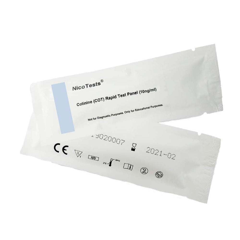 NICOTESTS most sensitive 10ng test result display, clear readout and fast interpretation.