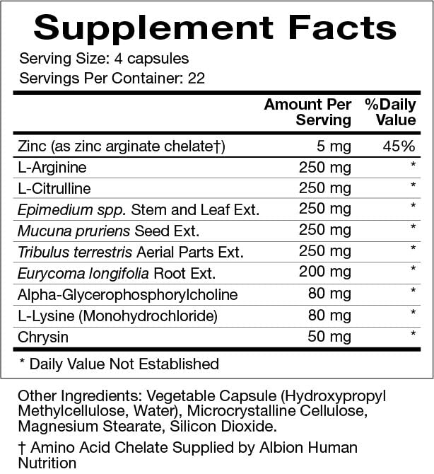 Night Gain capsules close-up emphasizing convenient daily use.