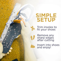 Nikken Kenko mSteps 20214 shock-absorption underfoot for long workdays
