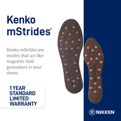 Nikken Kenko mStrides insoles wear-test shows adaptable fit for varied footwear.