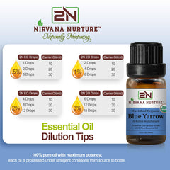 Nirvana Nurture Blue Yarrow diffuser-scene suggests calming aromatherapy benefits