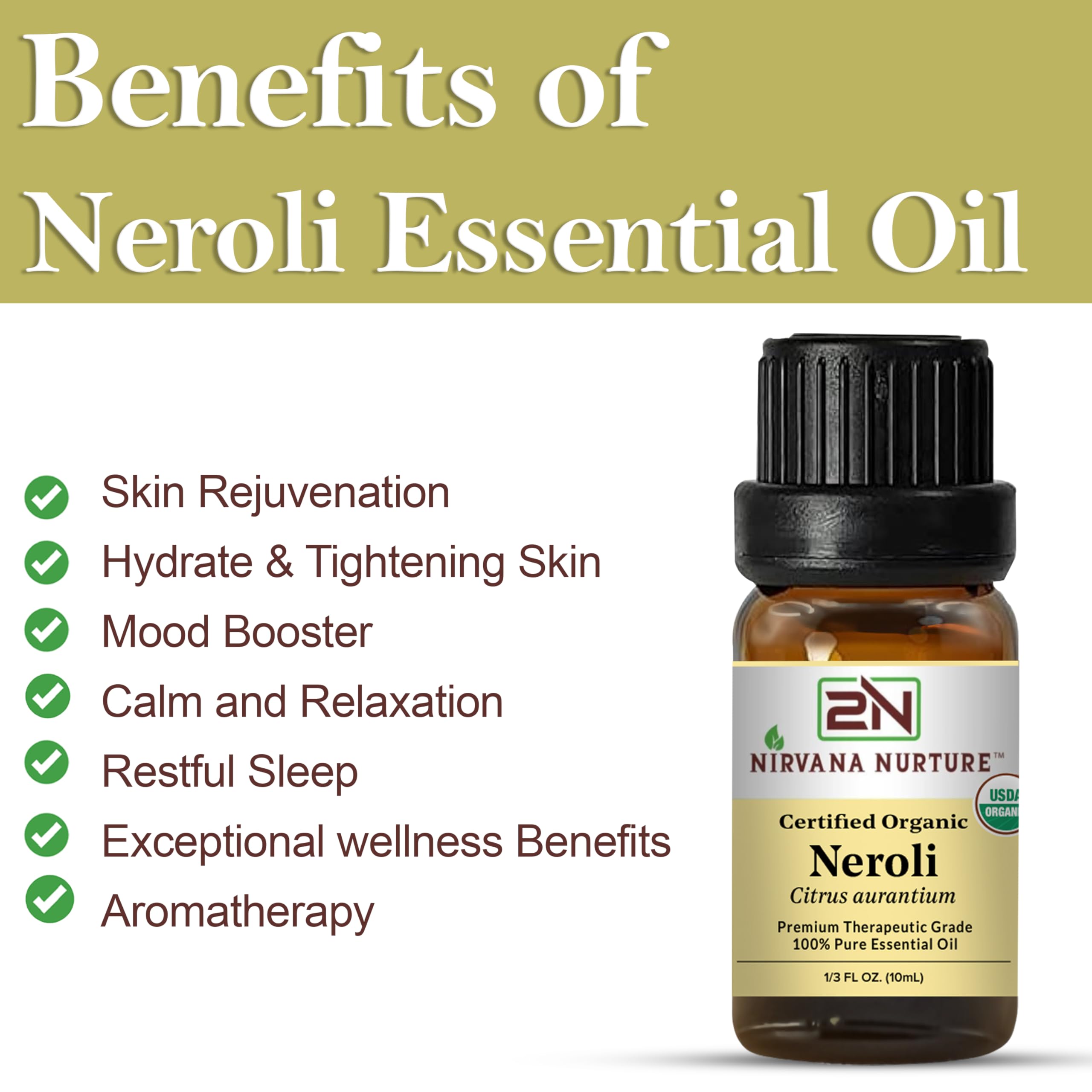 Nirvana Nurture Neroli skin-care ritual application close-up