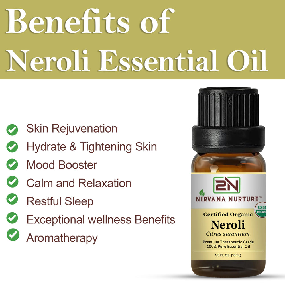 Nirvana Nurture Neroli skin-care ritual application close-up