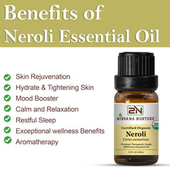 Nirvana Nurture Neroli skin-care ritual application close-up