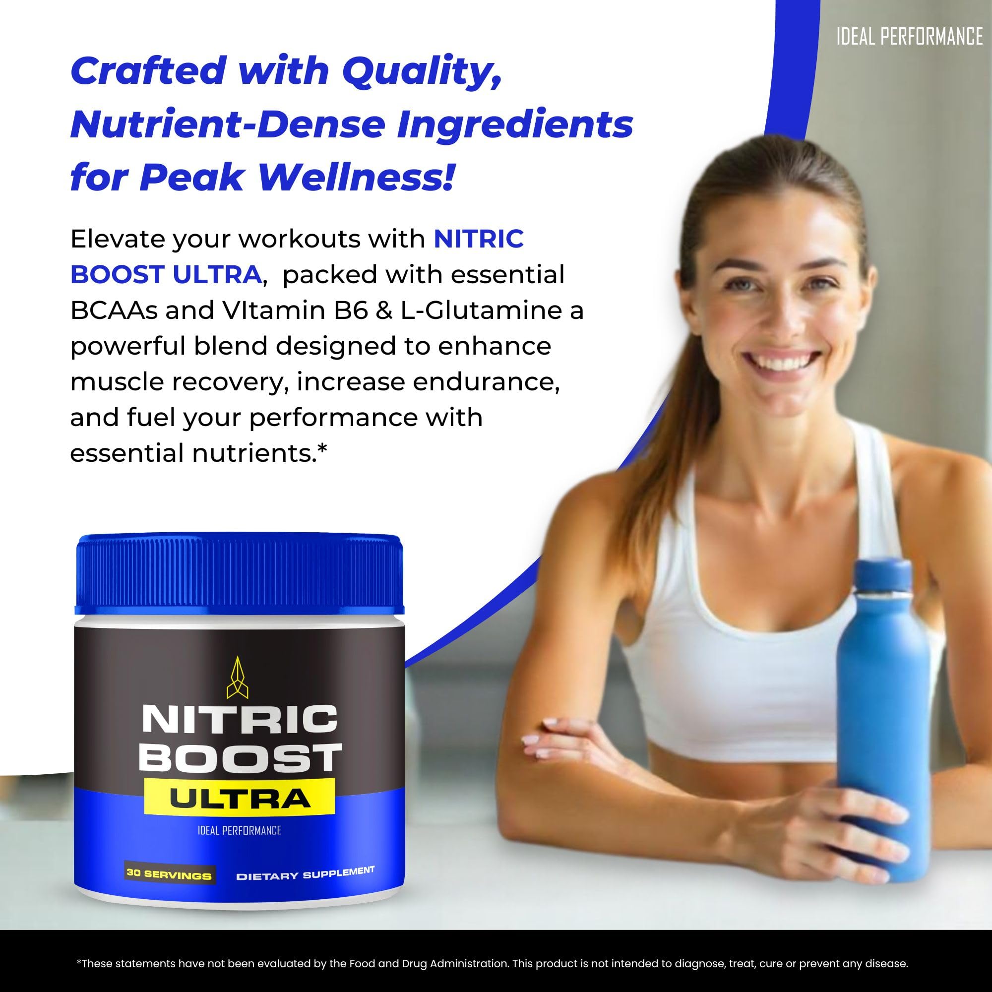 NitricBoost Ultra Powder performance setup shows active use during workouts