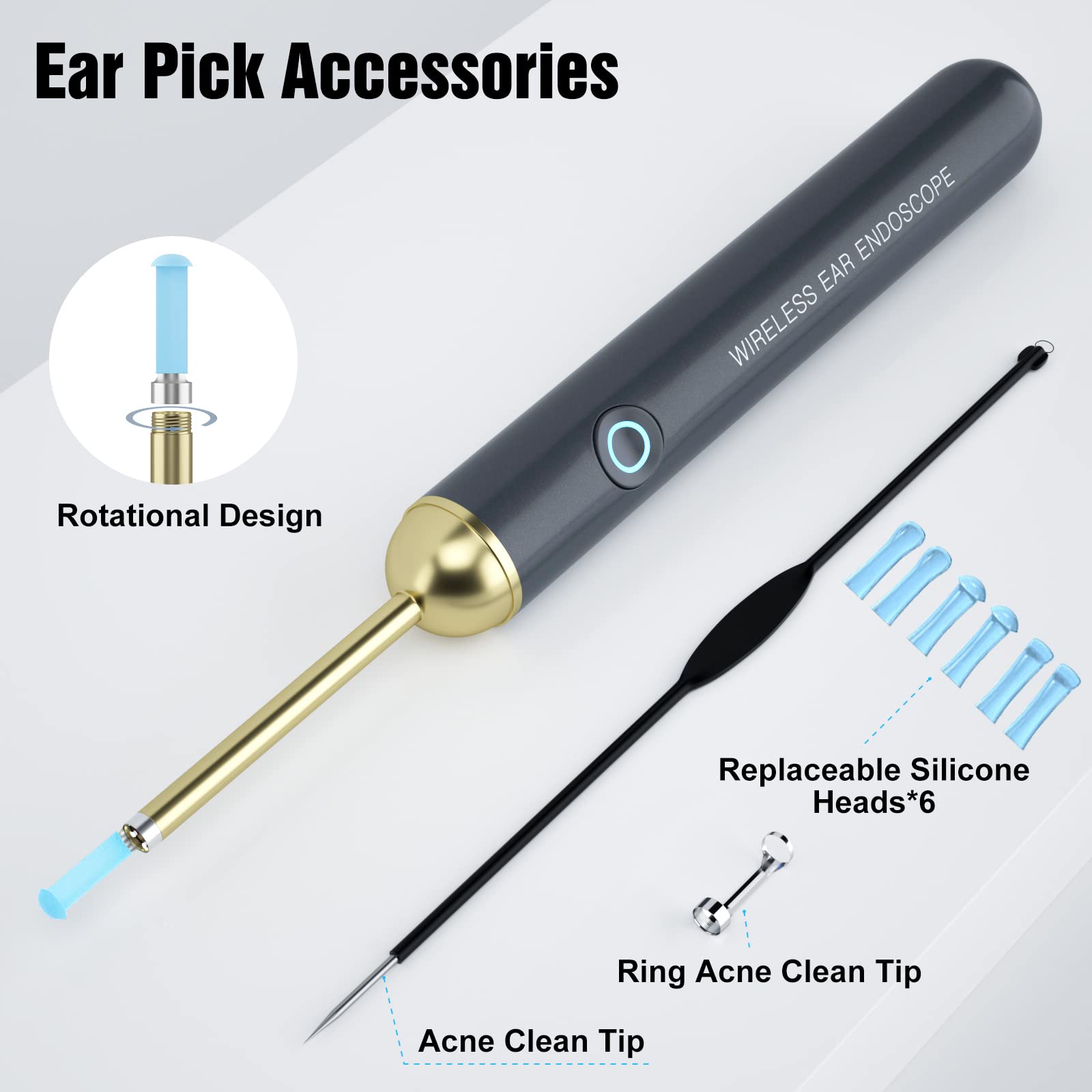 NIUQICT cleaning tools with safety arcs prevent scratches during use.