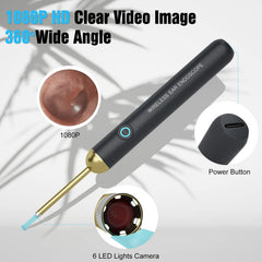 NIUQICT endoscope connects via wifi to the Suear app for live viewing.